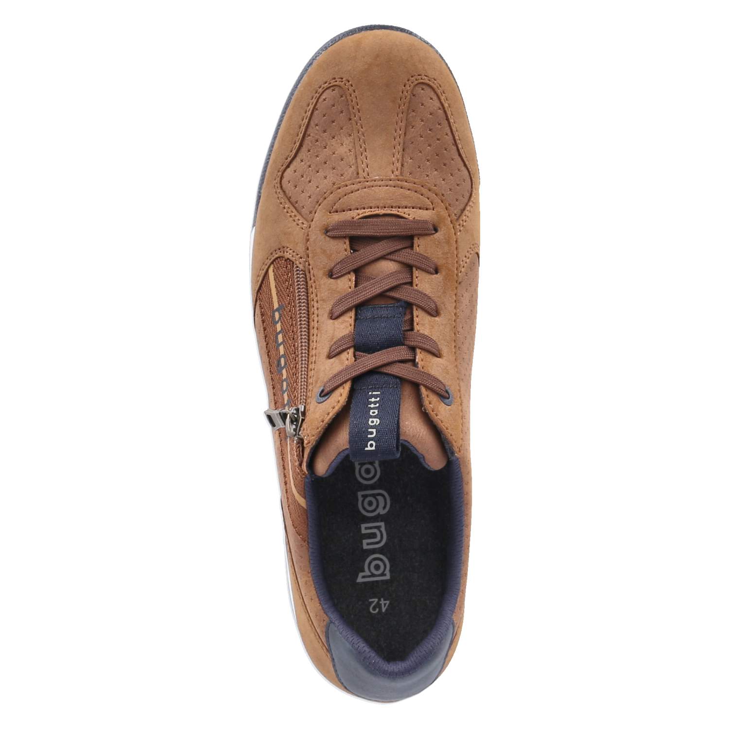 Bugatti Low Sneaker - cognac