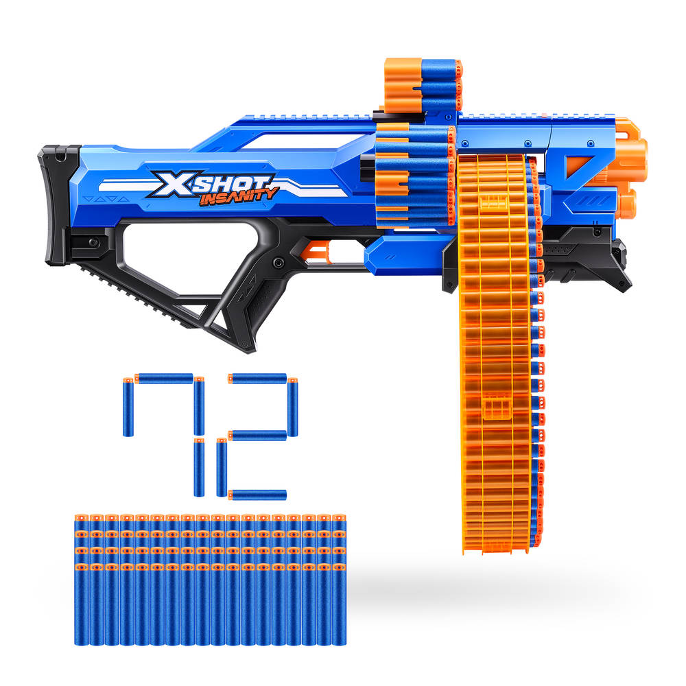 XSHOT Insanity Mad Mega Barrel blaster