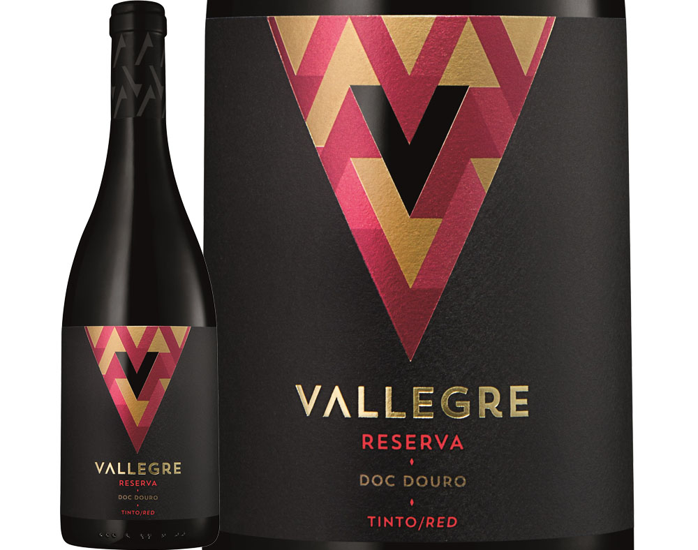VINHO TINTO VALLEGRE RESERVA DOURO 0.75L