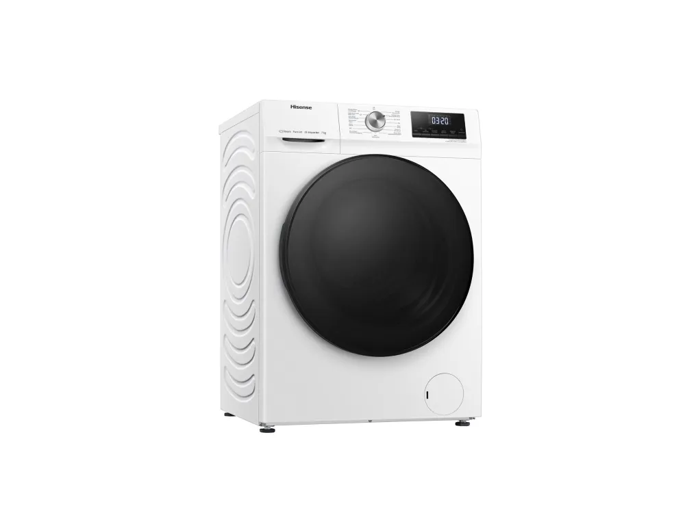 Hisense WFQA7014EVJM - Vaskemaskine - bredde: 60 cm - dybde: 54 cm - højde: 85 cm - frontbetjening - 7 kg - 1400 rpm