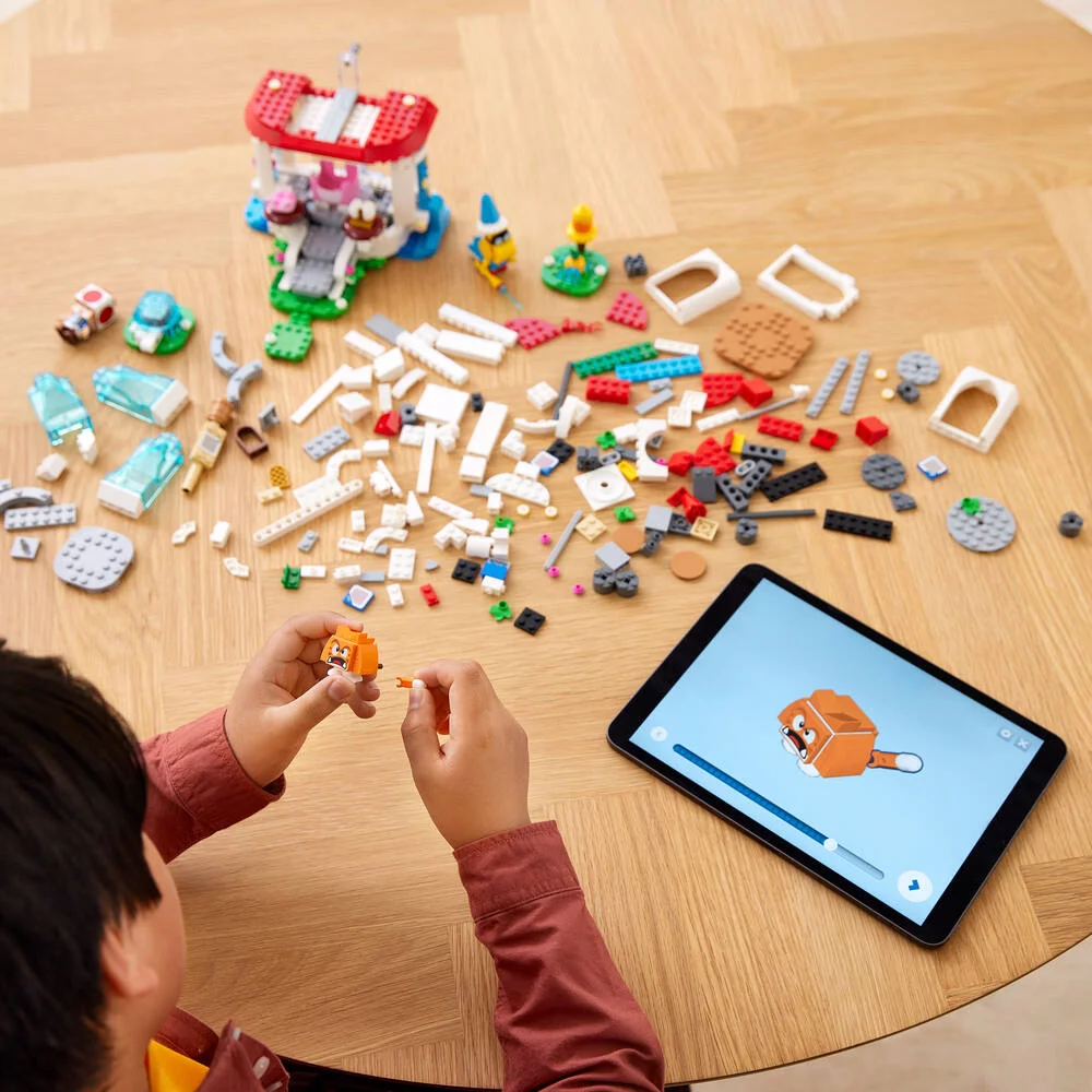 LEGO®SUPER MARIO™ 71407  LA TOUR GELEE ET LE COSTUME DE PEACH CHAT