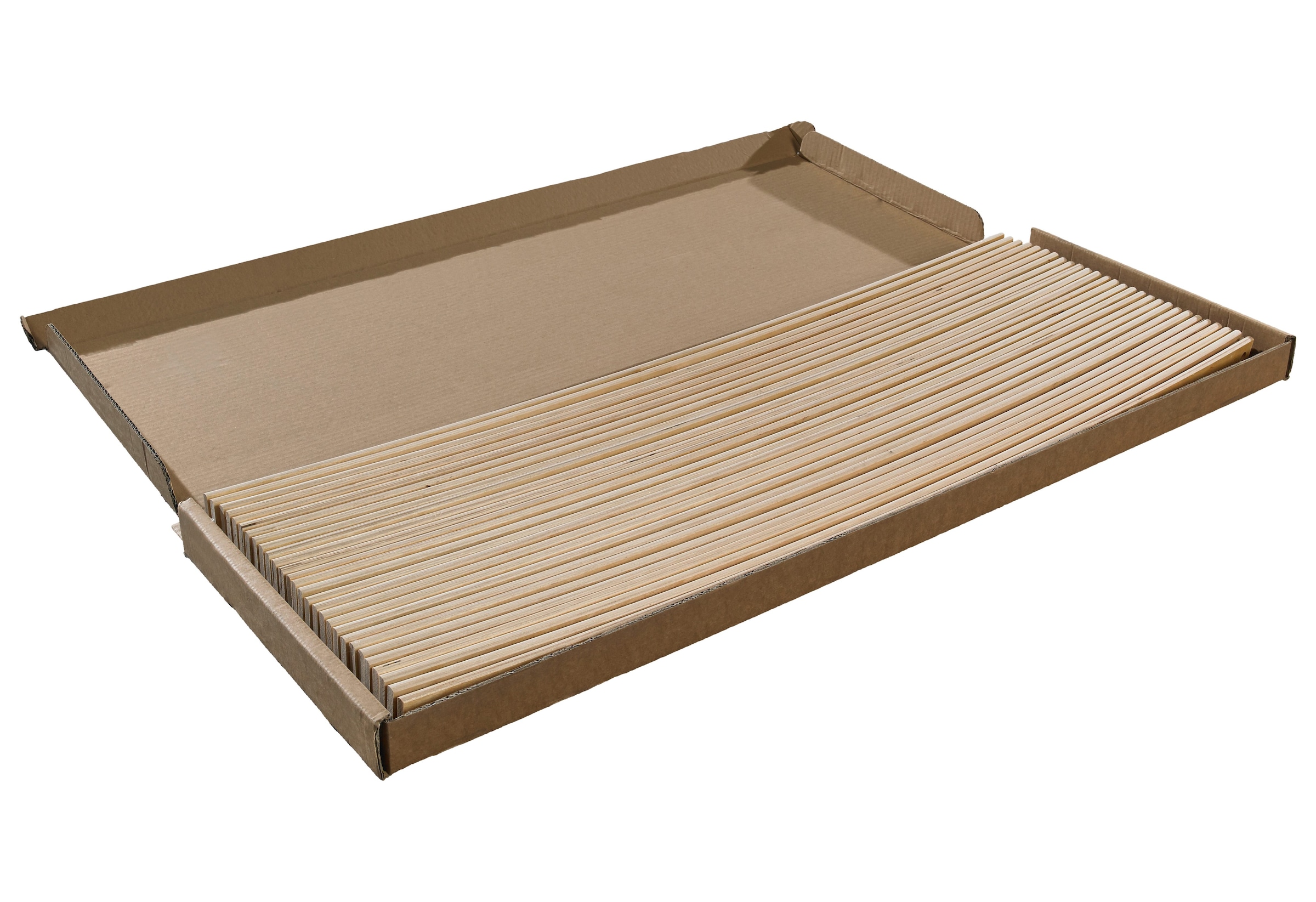 my home Komfortschaummatratze + Rollrost »Starter-Kit, Matratze & Lattenrost 90x200 cm« Matratze 7 Zonen, atmungsaktiv, Lattenrost 28 Leisten
