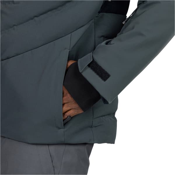 Veste de ski ROSSIGNOL BLACKSIDE PUFFY JKT ONYX GREY
