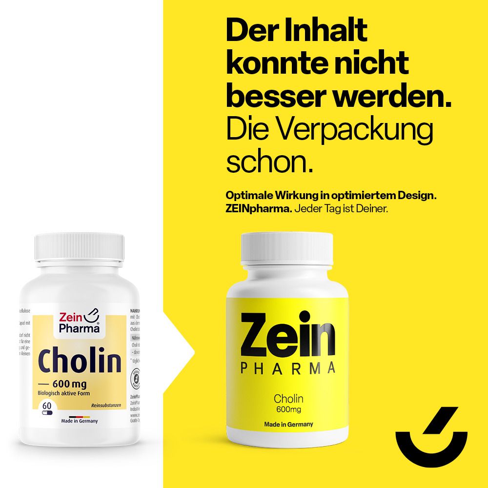 ZeinPharma® Cholin Kapseln 600 mg