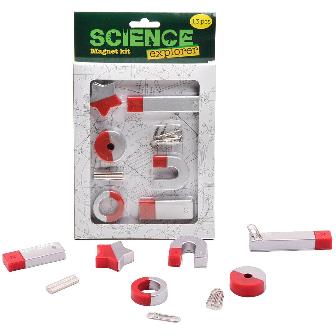 Johntoy science explorer magnetenset - 13-delig