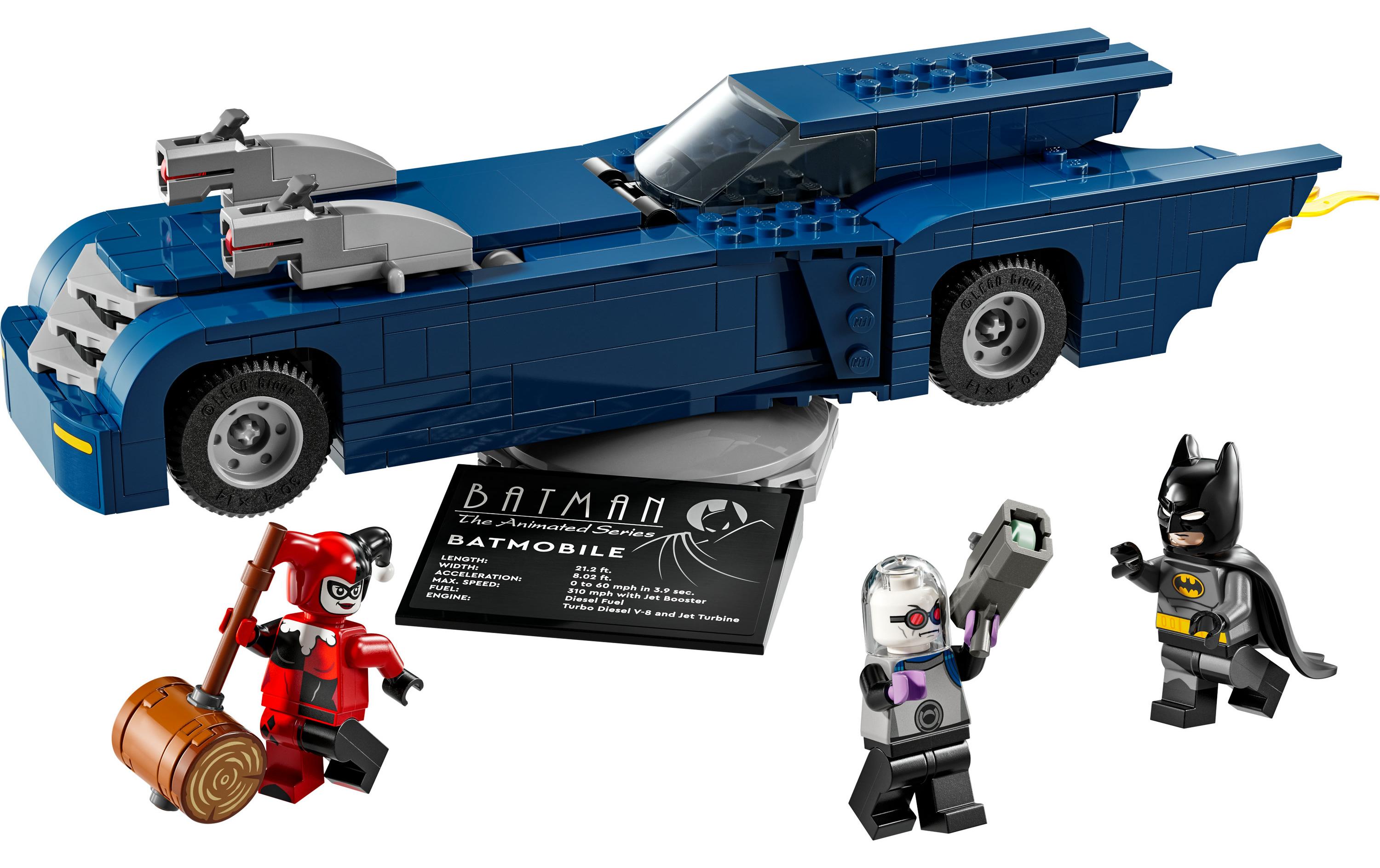 DC Batman im Batmobil vs. Harley Quinn und Mr. Freeze 76274Bau- und Spielset für Batman-Fans