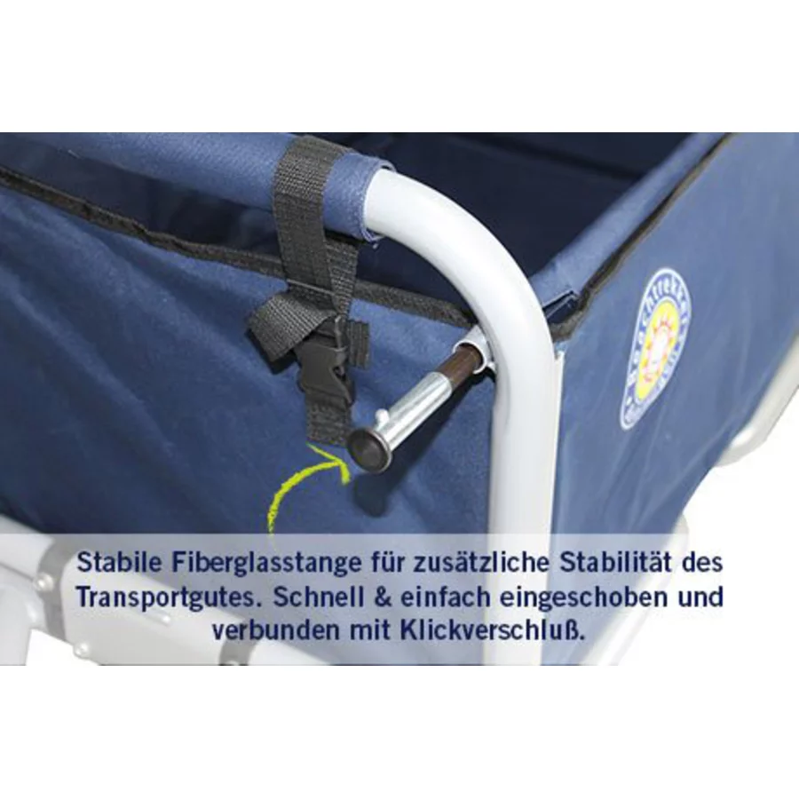 BEACHTREKKER Faltbarer Bollerwagen LiFe inkl. Festellbremse, grün