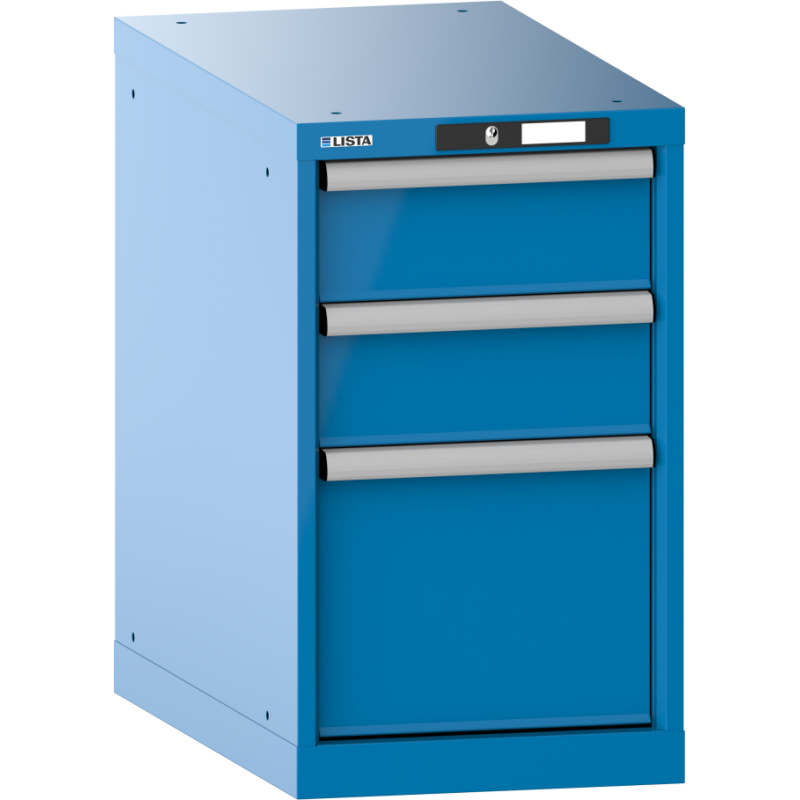 Armoire à tiroirs Lista 18x36E H 70 x L 41,1 x P 72,5 cm avec plusieurs tiroirs Key Lock