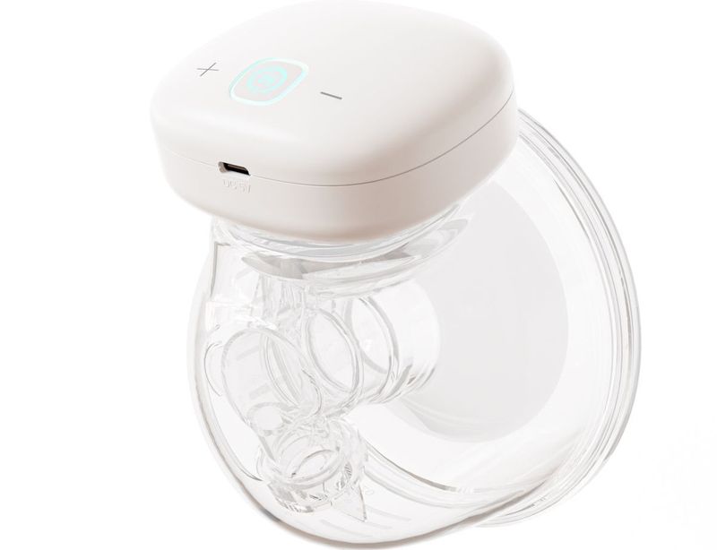 Youha - Enkele Draadloze Borstkolf Gen 1 - BPA-vrij - Handsfree - Draagbaar