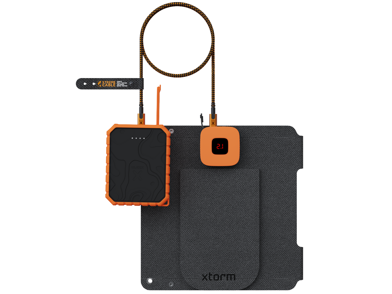 Xtorm - SolarBooster 14W - Foldbart solpanel