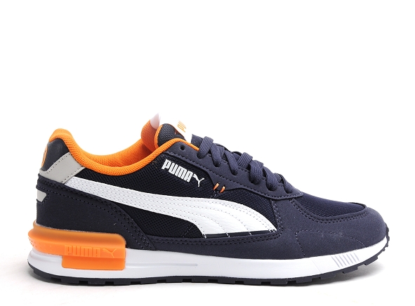 Puma basses enfant graviton jr bleu