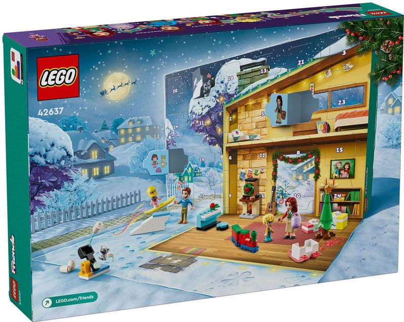 Lego - Adventkalender 2024 - Bouwspel - Multicolor - Inclusief 5 Personages