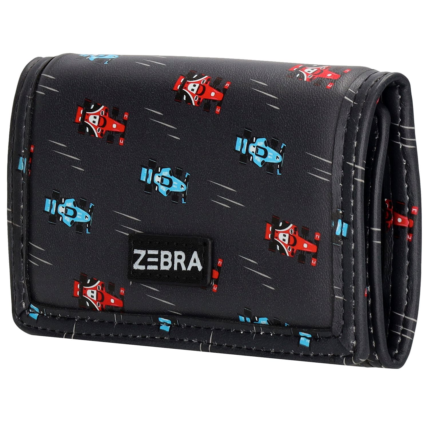 Zebra Trends Jesse Wallet racecar black