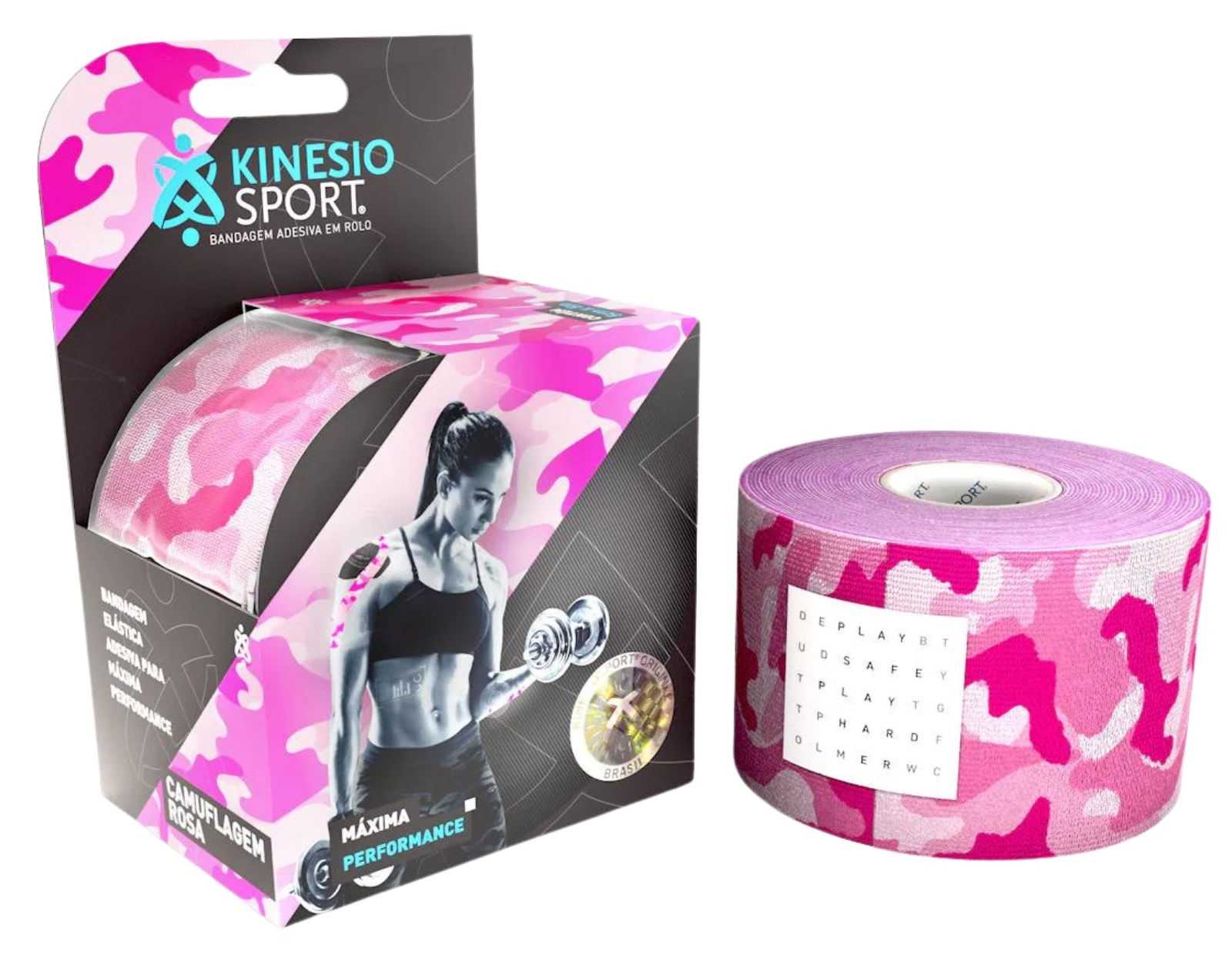 Kinesio Sport Cinta Elástica Adhesiva 5 cm x 5 cm