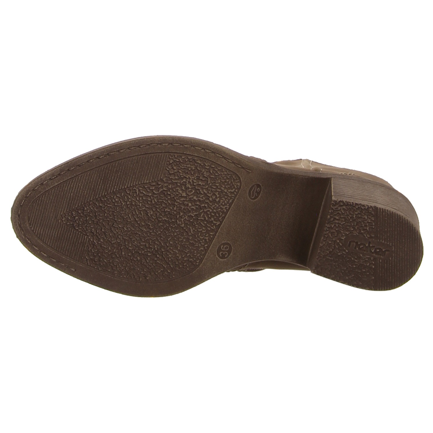 Rieker Stiefeletten braun beige
