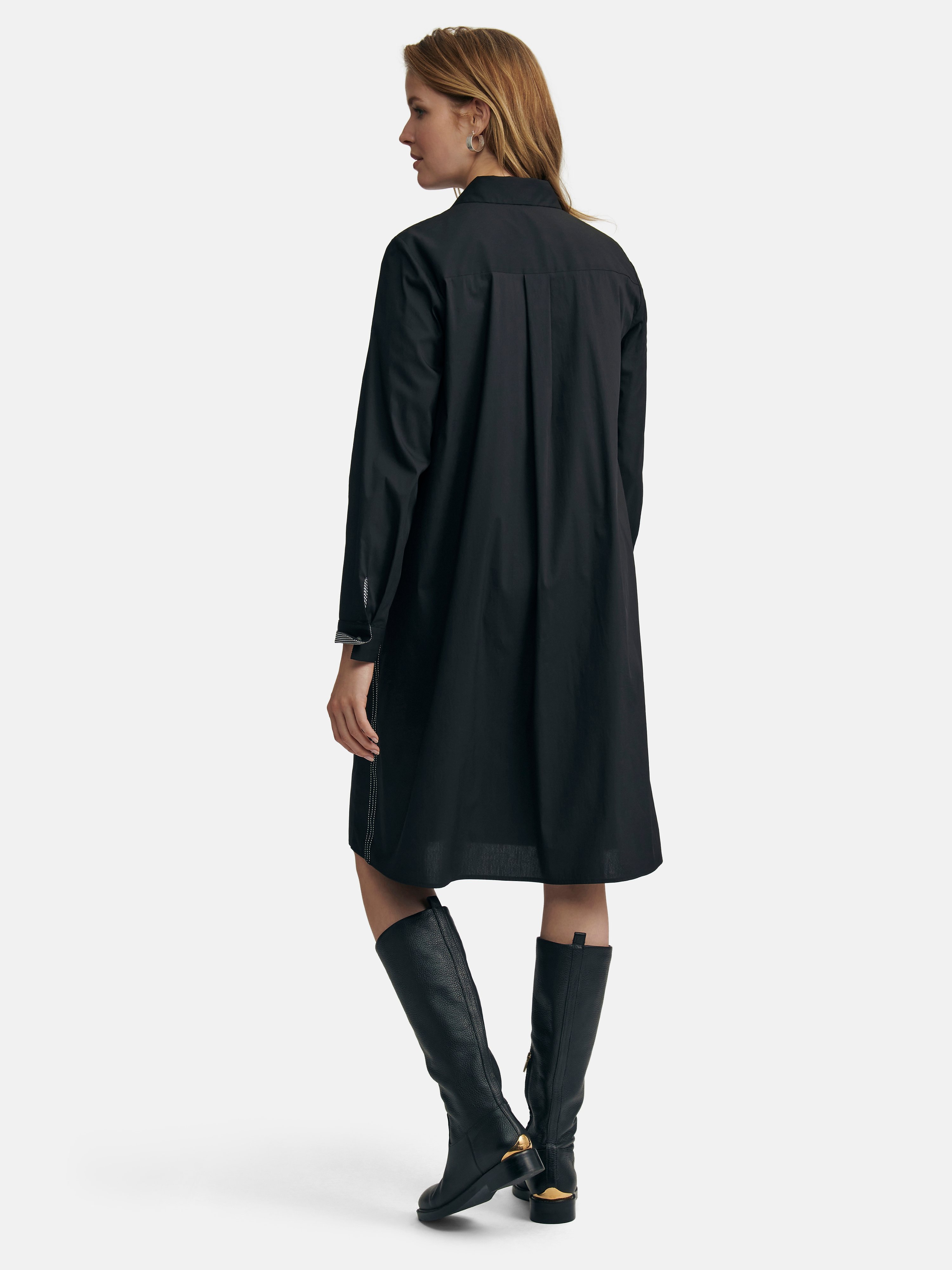 Kleid mit Kellerfalte