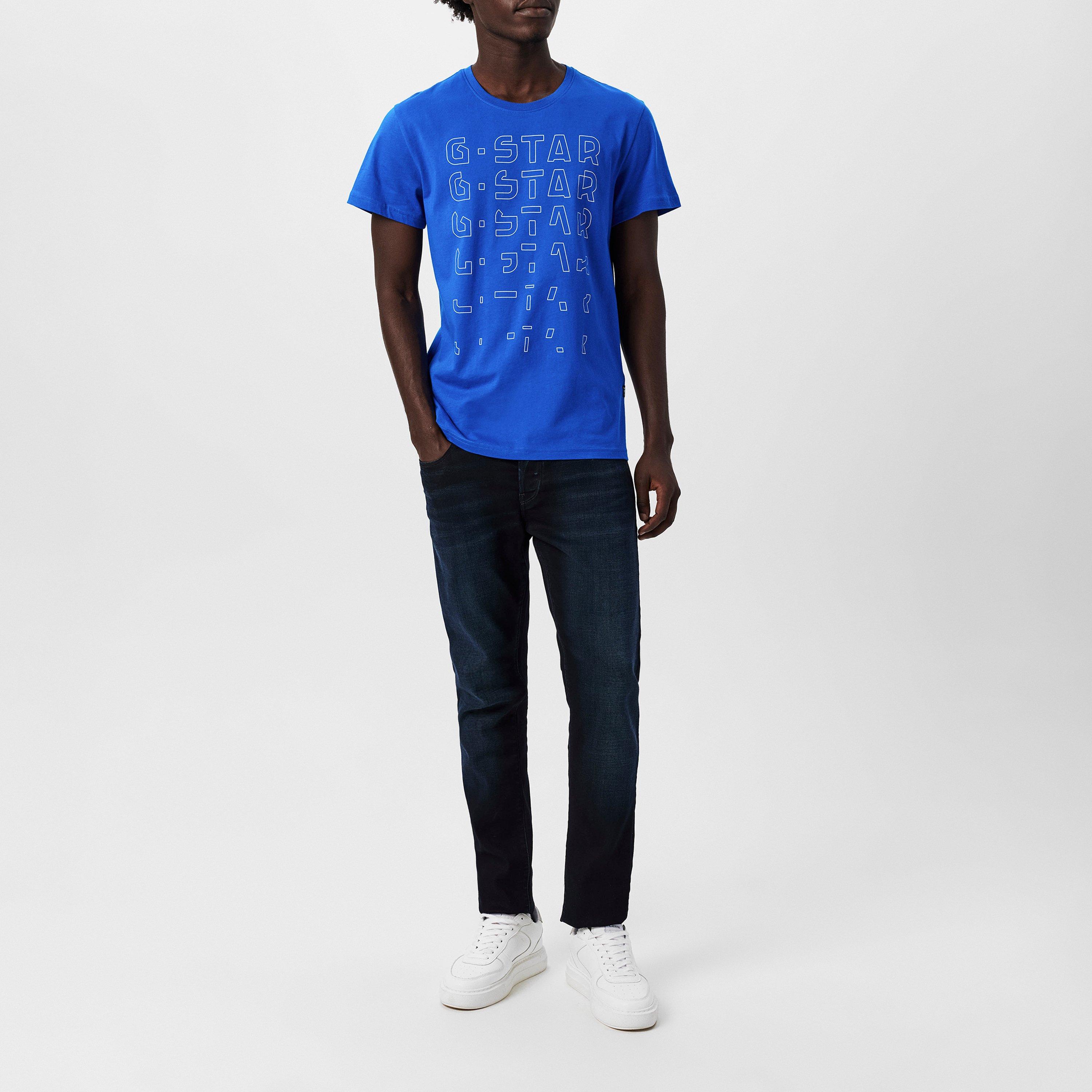 G Star Gradient Graphic T Shirt