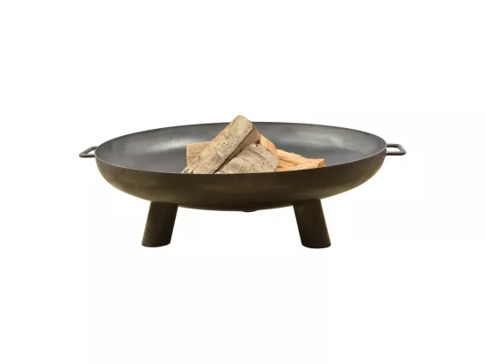 Brasero rond - L 80 x l 89,7 x H 25,3 cm - Acier
