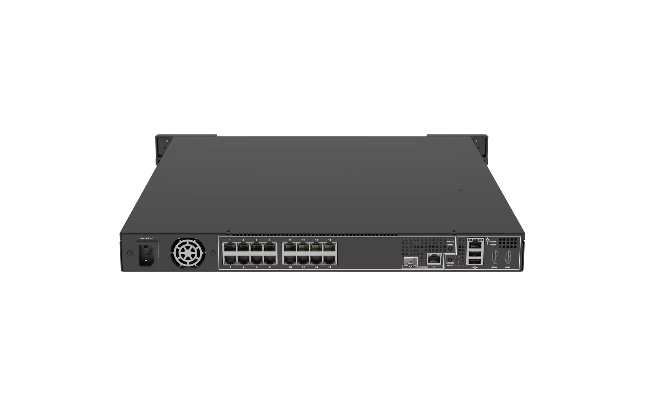 Netzwerkrekorder S2216 Mk II 8 TB, 16 Kanal<br>AXIS Camera Station S2216 Mk II Standalone-Gerät