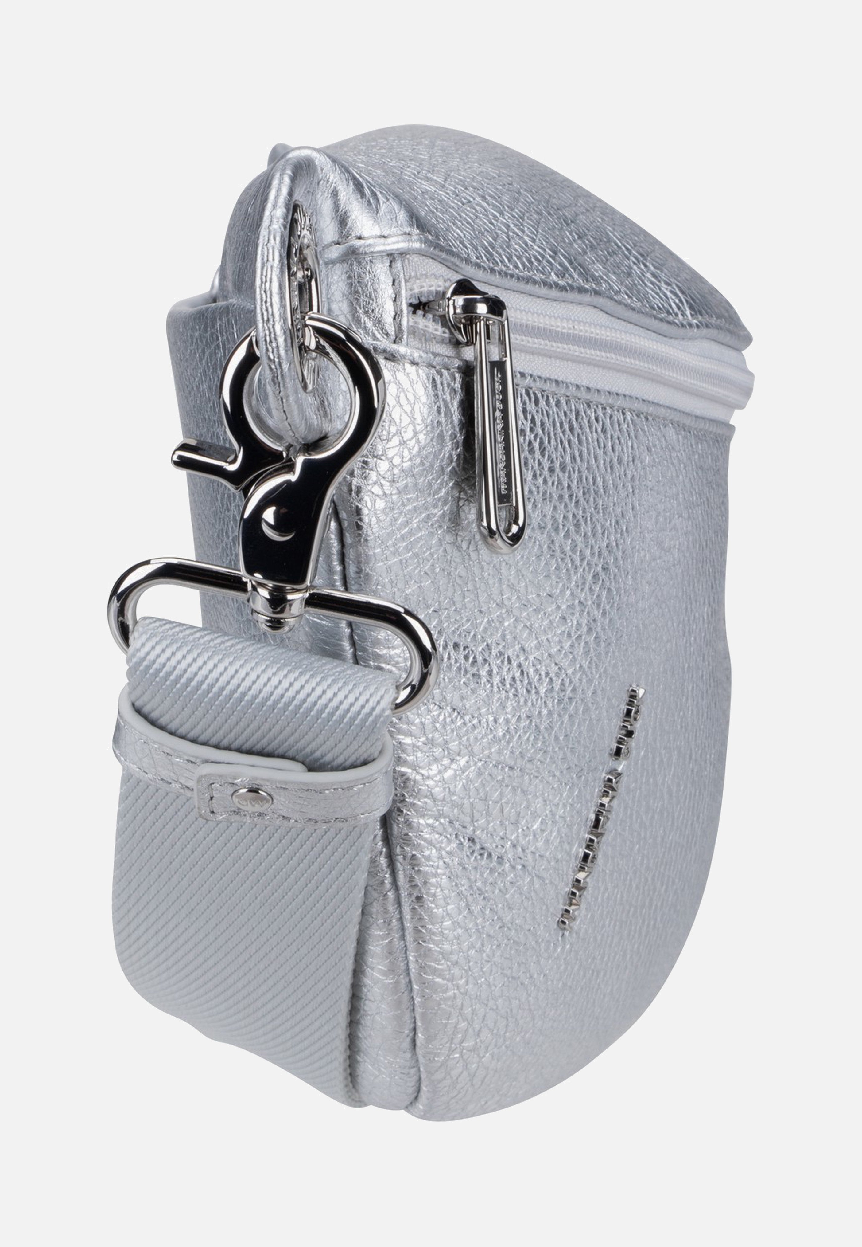 Mellow Metal Bum Bag OYT73 Silver - Bauchtasche