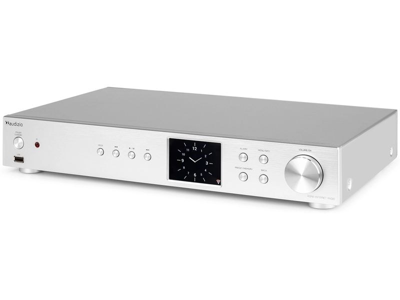 Audizio Radio-Tuner Adria Aluminium All-in-One WLAN-Internetradio