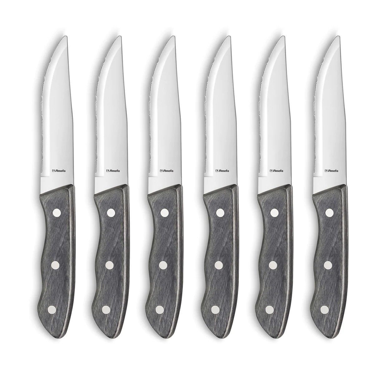 Hercule - Set 6 couteaux steak Amefa