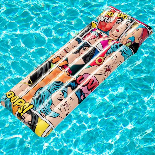 Tapete de PVC multicolorido 183x71 cm
