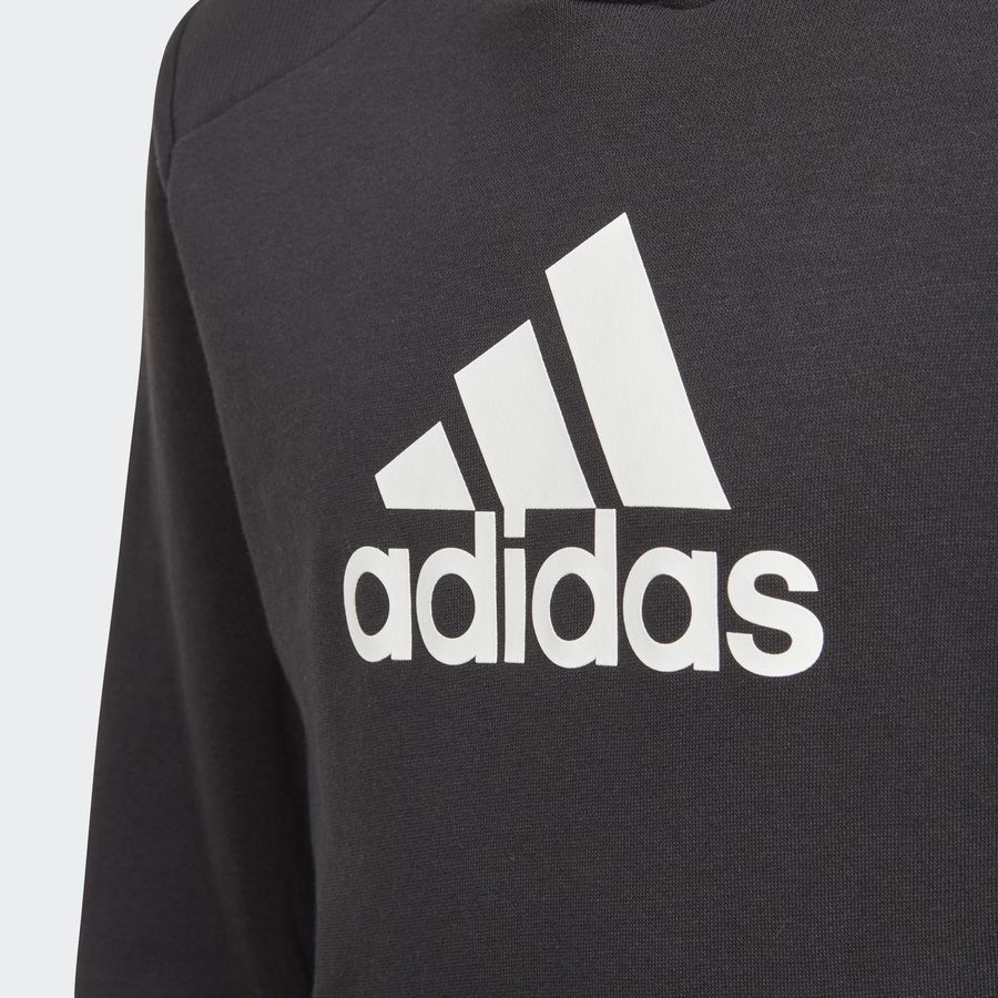 adidas Sweat à Capuche Badge of Sport - Noir/Blanc Enfant