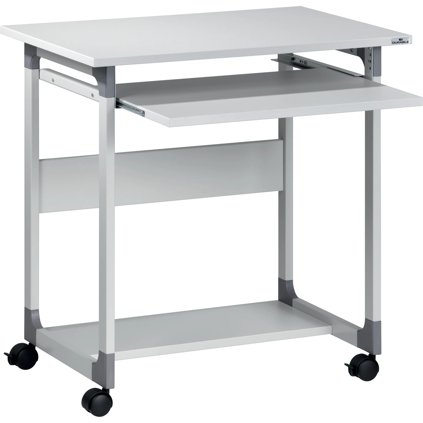 Computertisch SYSTEM COMPUTER TROLLEY 75 FH, grau