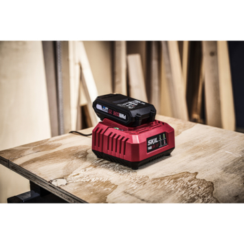 SKIL 20V accu 2.0Ah   snellader startset 3136AA