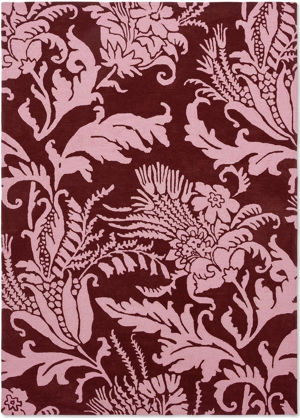 Vloerkleed Pink 162902 Baroque
