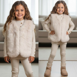 Cuddle me gilet - Off white