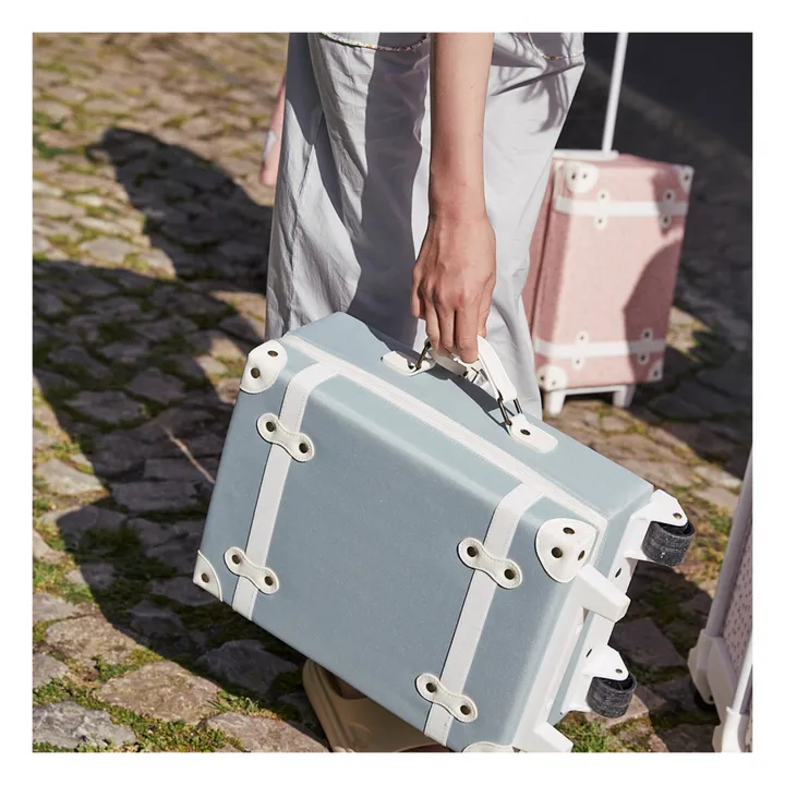 Olli Ella Valise See-Ya | Bleu gris