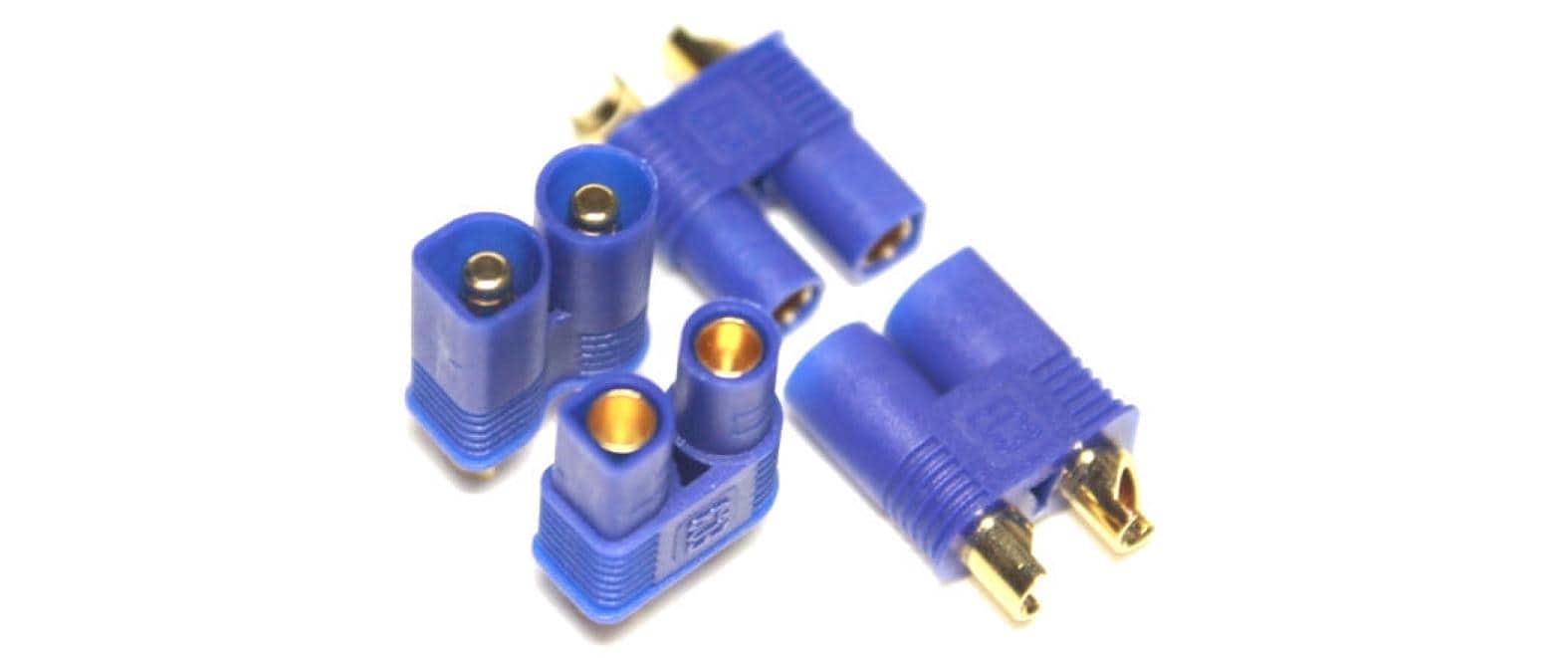 Stecker EC3, mit Lötfahnen, 5 PaarEC3 Stecker / Buchsen mit Lötfahnen