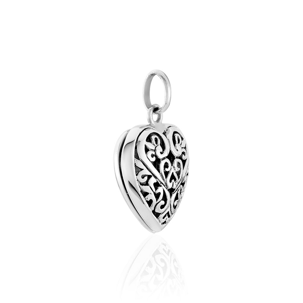 Pendentif Ellya Argent Blanc