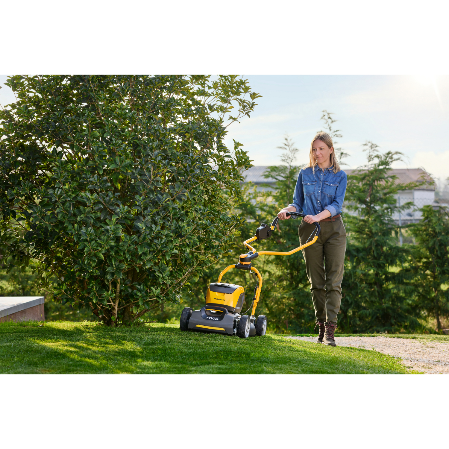 Stiga Multiclip 547e Kit Accu grasmaaier (1x 4,0Ah accu)