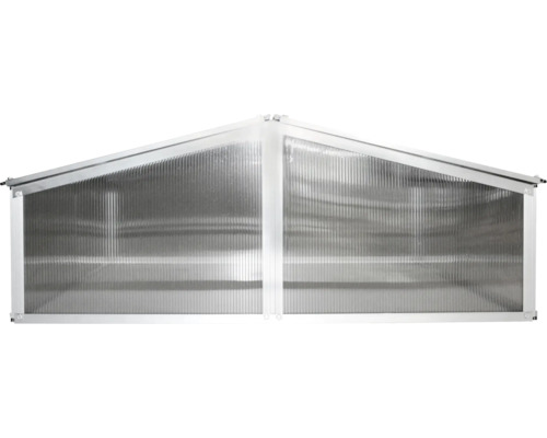 Kweekkas Vitavia Gaia 2x 120x100x26/39 cm aluminium