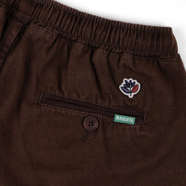PANTALON LARGE - CHOCOLAT