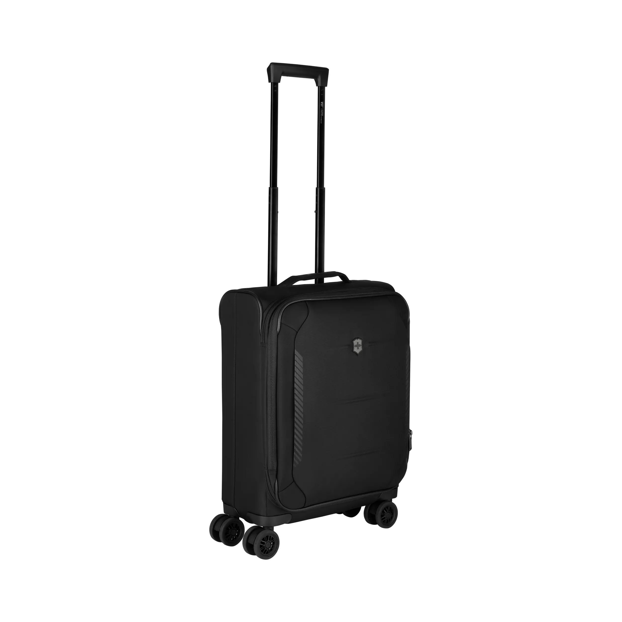 Crosslight Global Softside Carry-On-schwarz