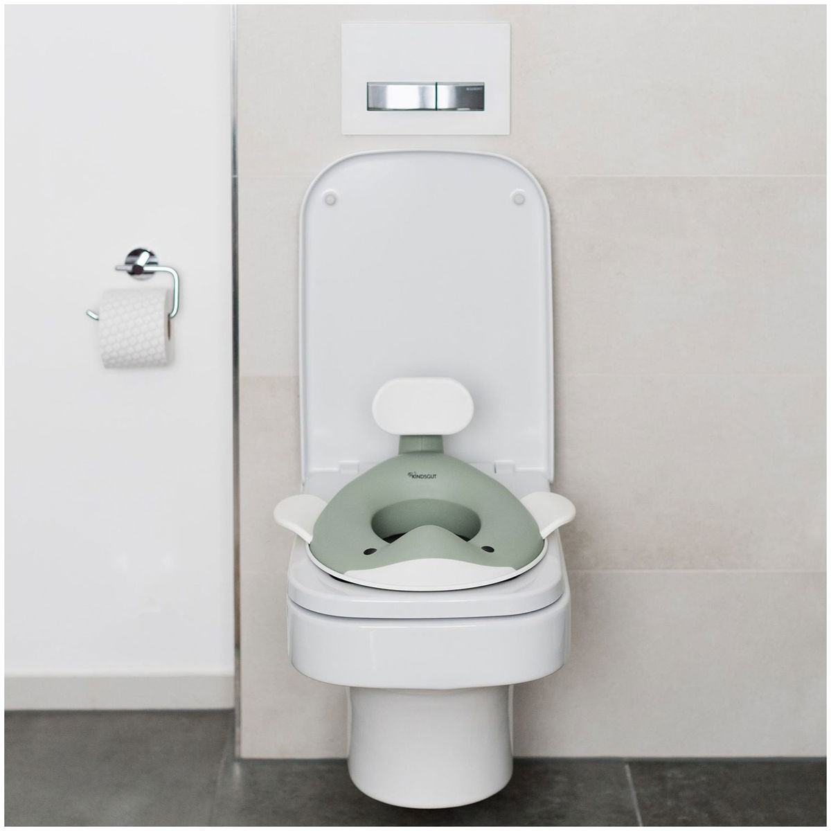 KindsgutKindsgut   Toilettenaufsatz Wal pistazie