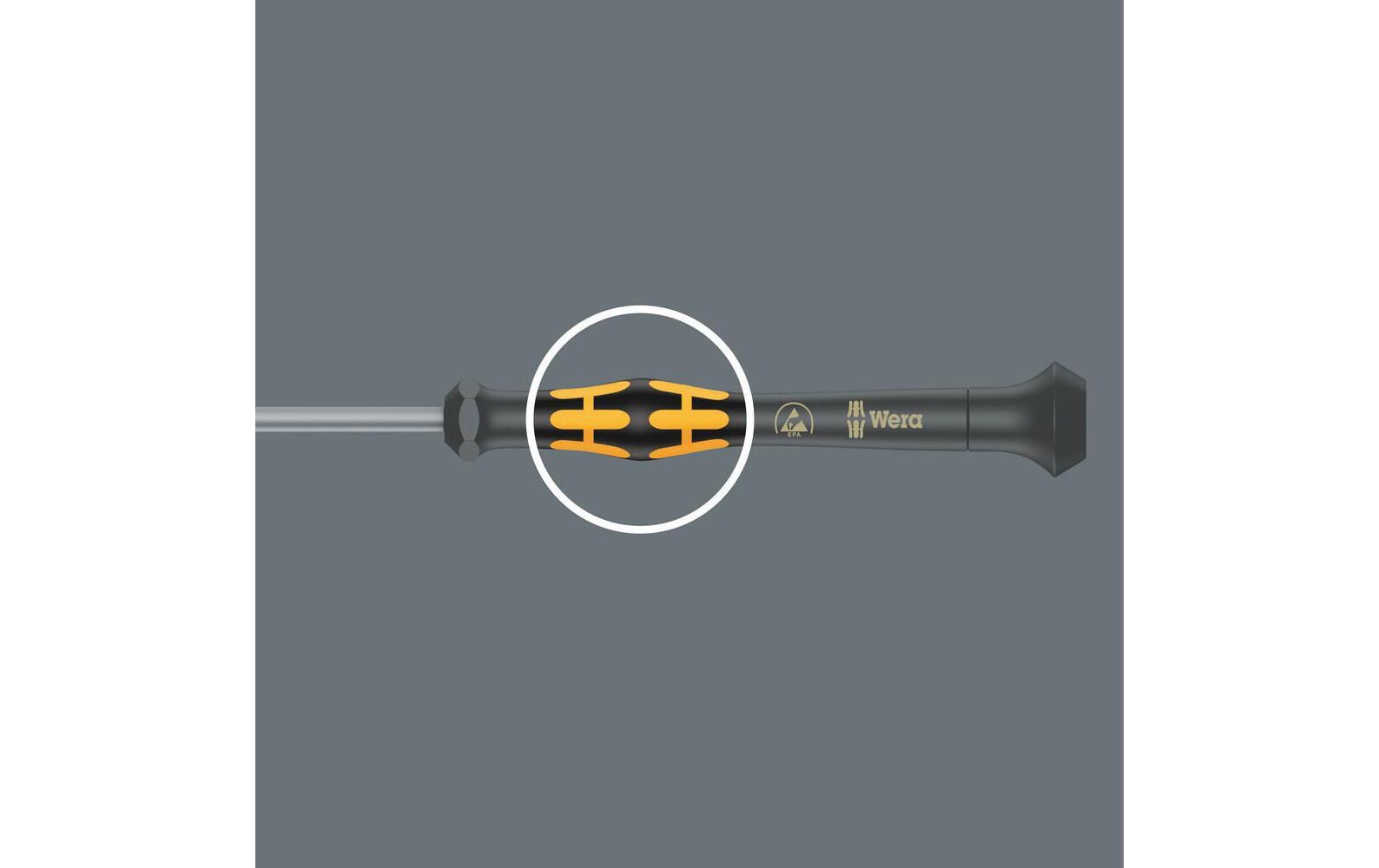 Schraubenzieher-Set Kraftform Micro ESD 1578 A/6, 6-teiligKraftform Micro – Der Elektronikerschraubenzieher