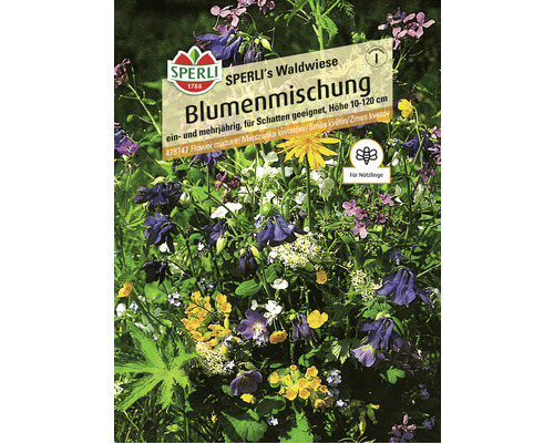 Natuurlijke tuinmix, bosweidebloemzaden