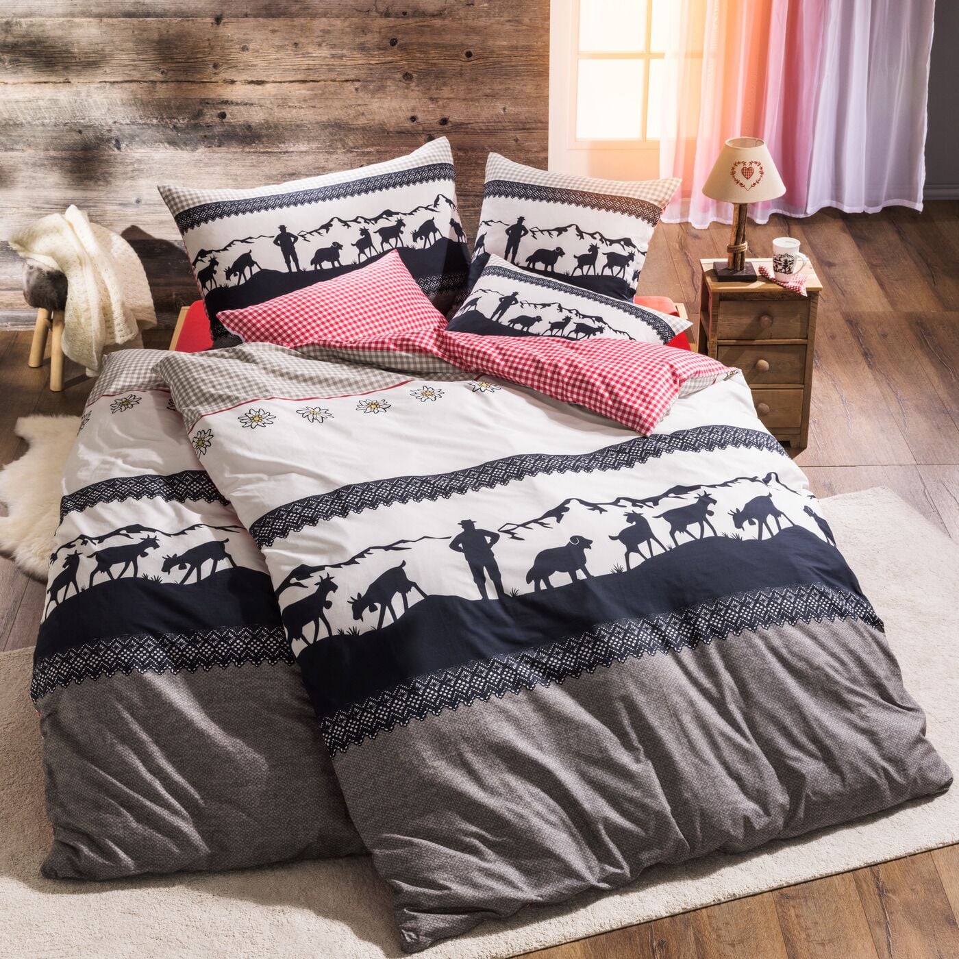 Home FashionRenforce Bettwäsche «Stella Alpina»