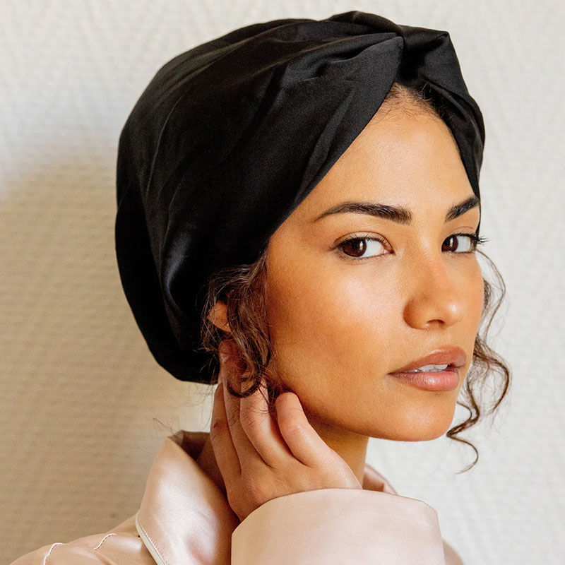 Turban en satin