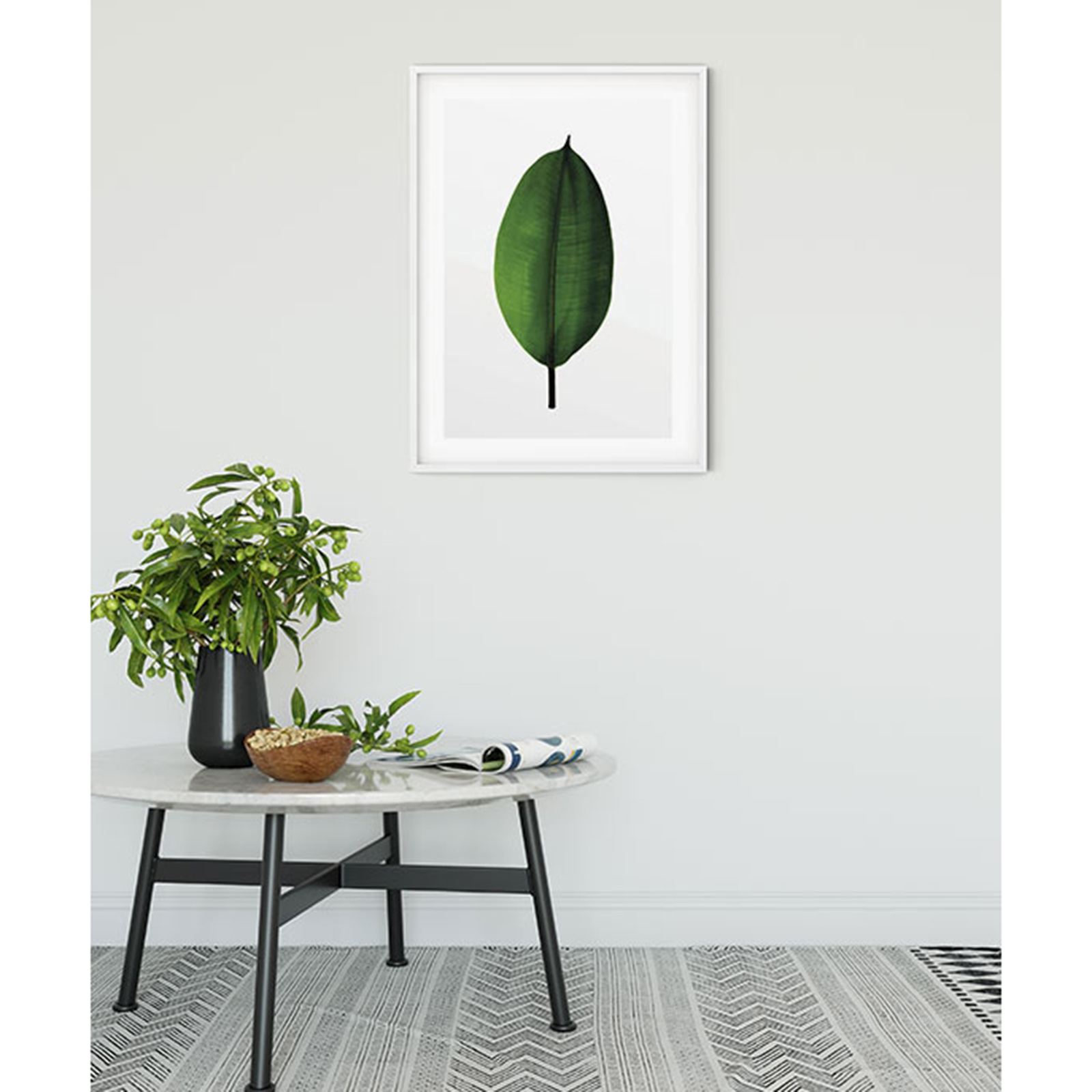 Wandbild COLLECT MOMENTS - braun - 70x50 cm