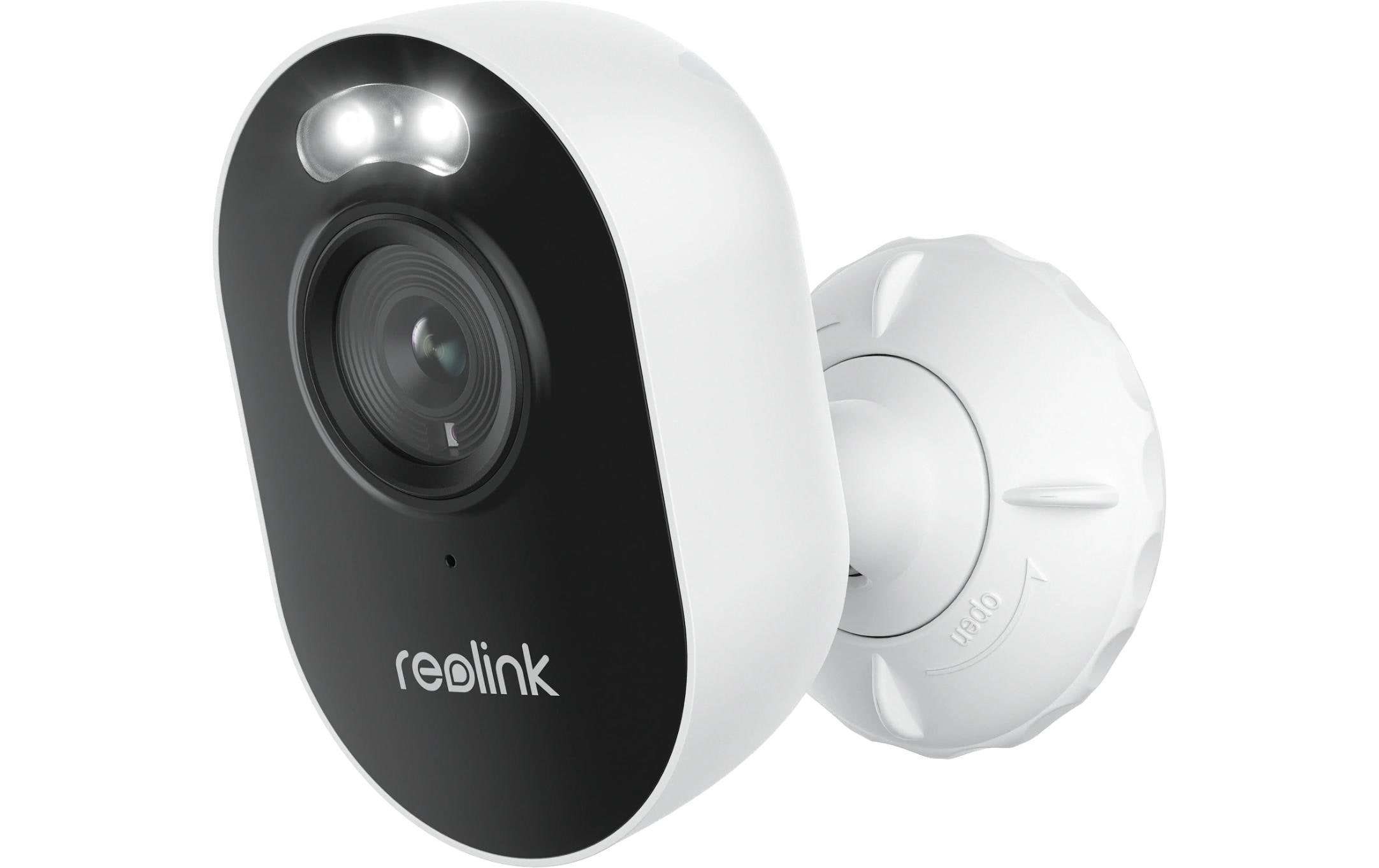 Netzwerkkamera Lumus E430 2K WiFi2K/4MP WLAN Kamera mit Scheinwerferlicht, 2-Wege-Audio, Sirene, Bewegungserkennung & Farbnachtsicht