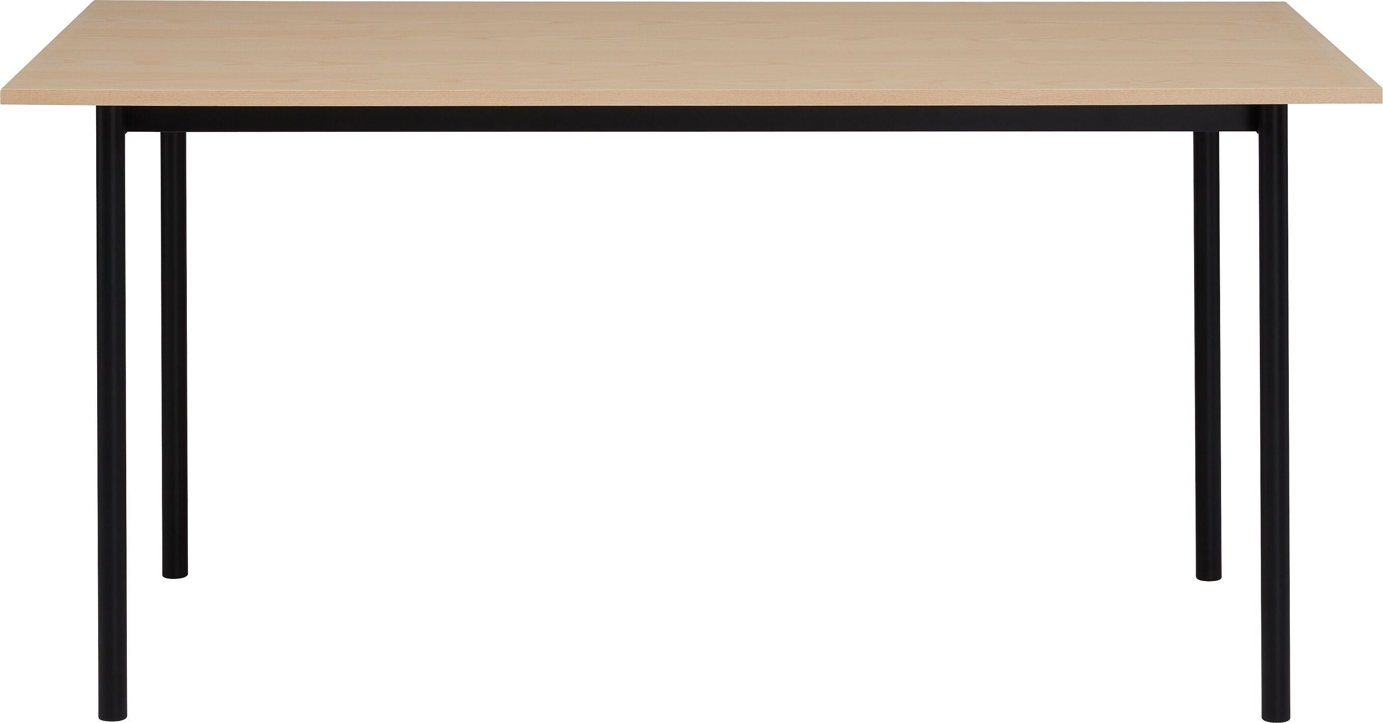 PLANO Tisch - Esche furniert / B: 160.0 cm x T: 90.0 cm x H: 75.0 cm