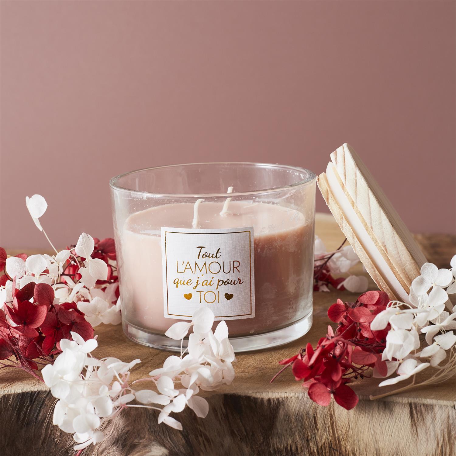 BOUGIE PARFUMEE BOITE CADEAU KDO POUR ELLE