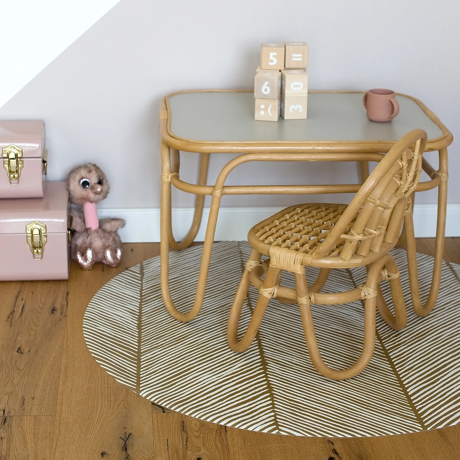 toddlekind Hochstuhlmatte Sandy Sand Castle 105 cm