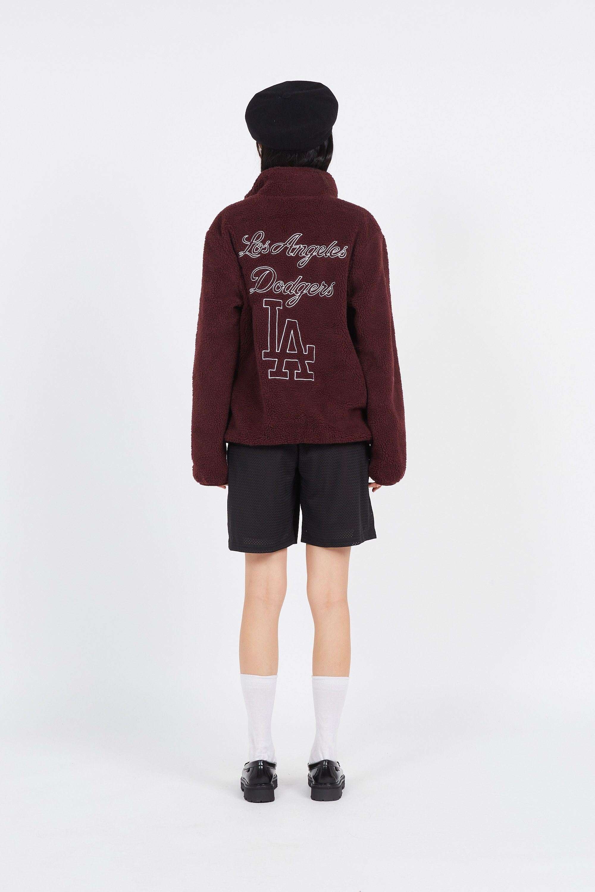NEW ERA polaire MLB SHERPA JKT LO Violet